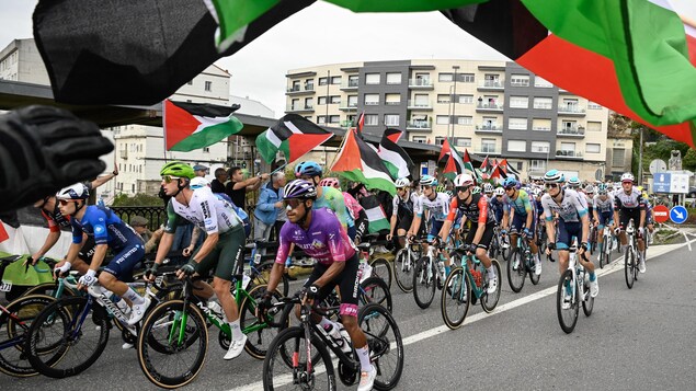 La 16e étape de la Vuelta écourtée à cause de nouvelles manifestations