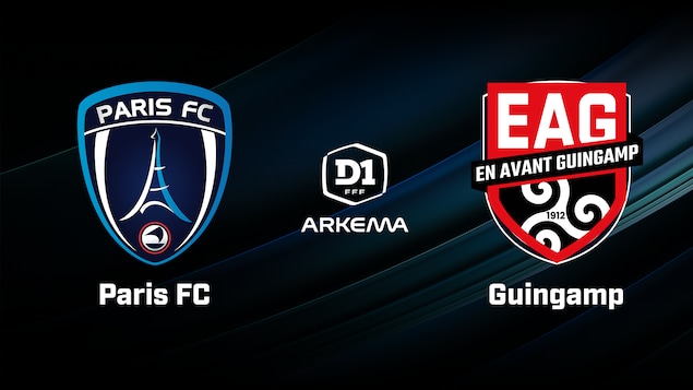 Le Paris FC affronte l'En avant de Guingamp dans ce match de D1 Arkema.