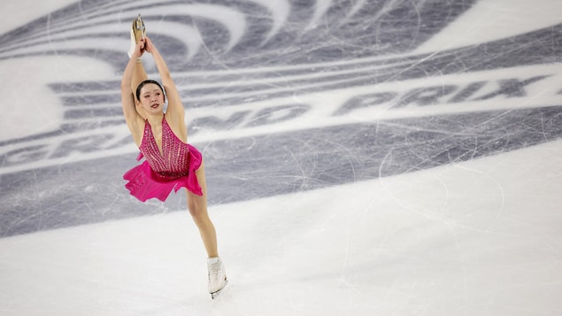 La Japonaise Yuna Aoki mène le Grand Prix de France malgré une prestation en demi-teinte