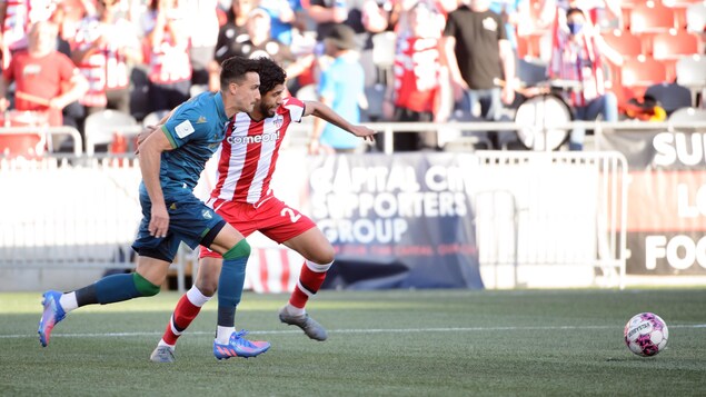 L’Atlético Ottawa au sommet du classement de la Première ligue canadienne de soccer