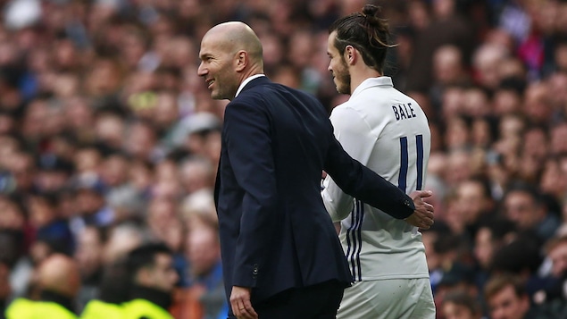 Zinédine Zidane et Gareth Bale