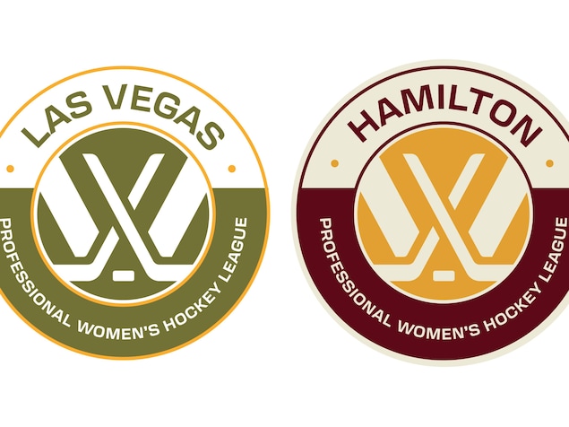 Deux logos sur lesquels on peut voir les noms de Las Vegas et de Hamilton 