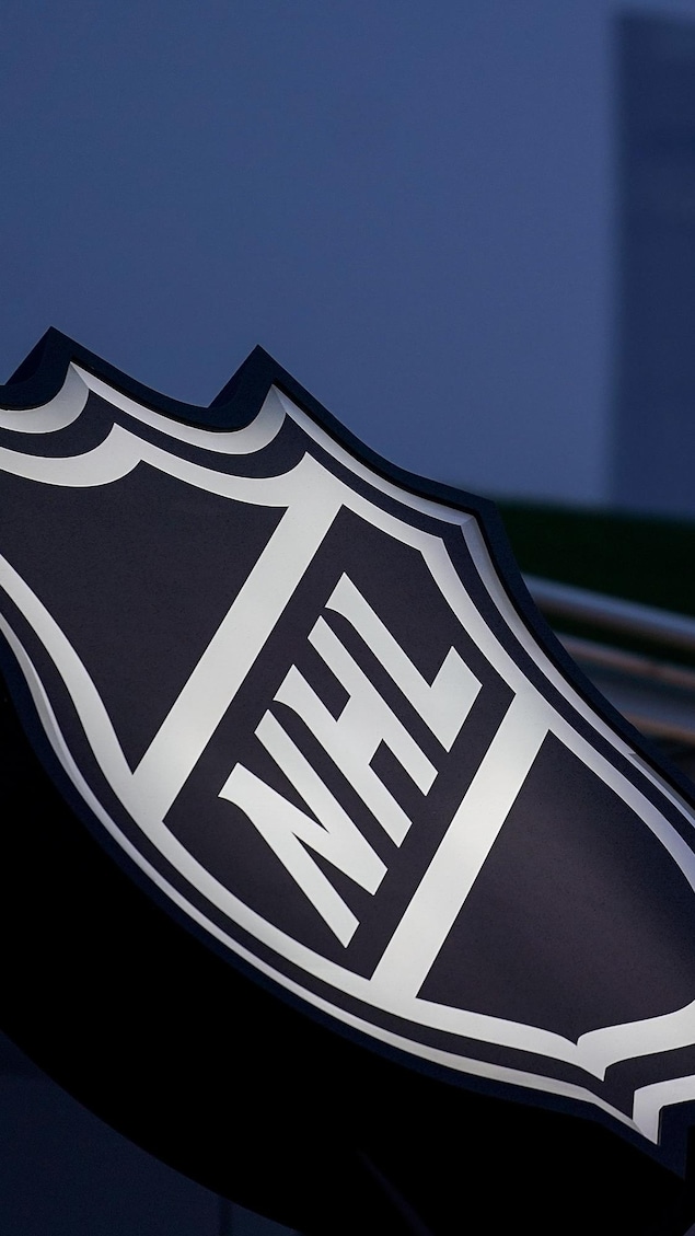 Le logo de la Ligue nationale de hockey.