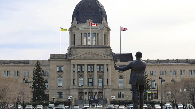 Le bâtiment de l'Assemblée législative de la Saskatchewan