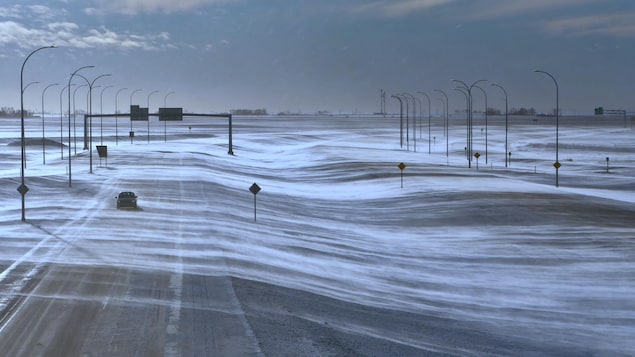 Avertissements de neige pour le sud du Manitoba et de la Saskatchewan