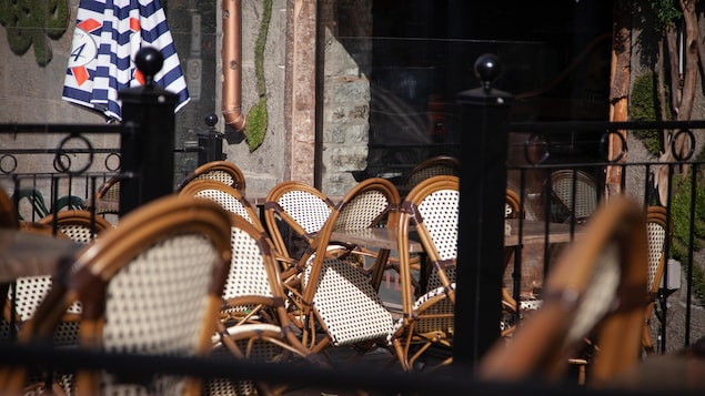 Une terrasse du Vieux-Québec