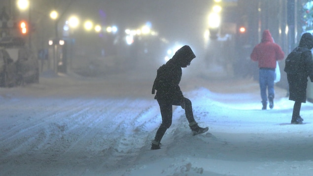 A “snowstorm” hits Quebec