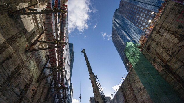 REM : plongeon dans le chantier souterrain de la station McGill College à Montréal