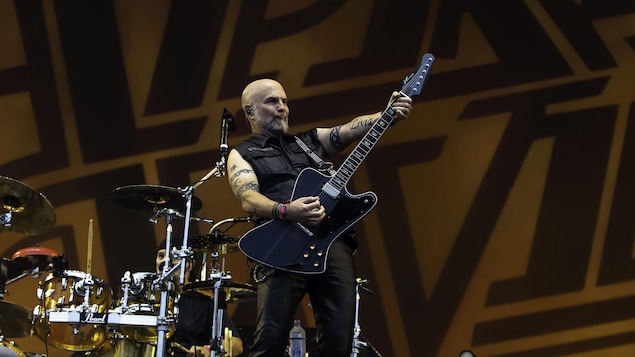 Le chanteur et guitariste d'Extreme, Marc Parent