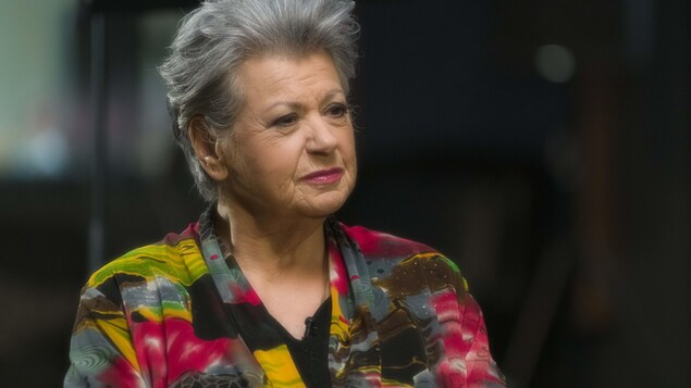 Ginette Reno lors d'une entrevue.