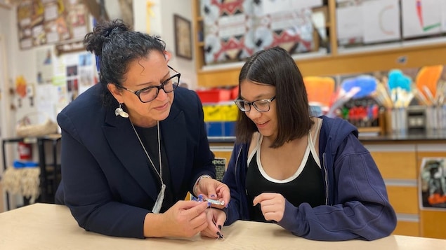 De jeunes Mi’kmaq découvrent à l’école leur culture et leurs traditions