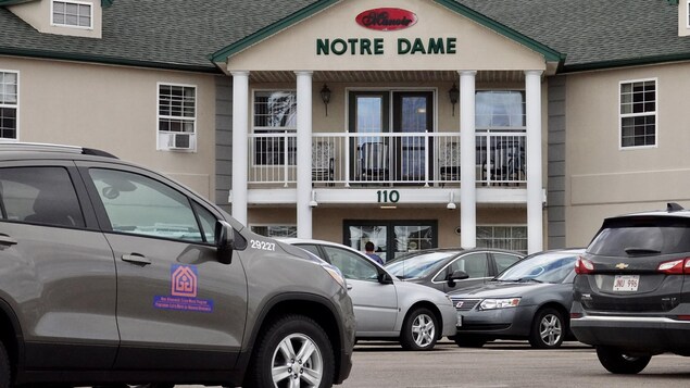 Entrée du Manoir Notre-Dame.