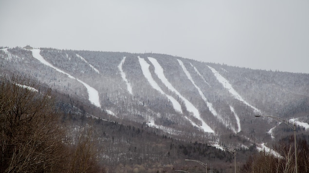 La montagne enneigée