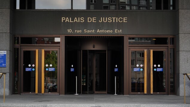 Le palais de justice de Montreal. 