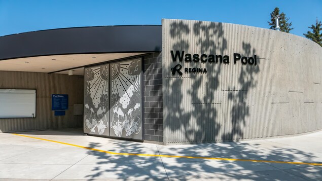 La nouvelle piscine publique dans le parc Wascana, à Regina, le 30 mai 2023.