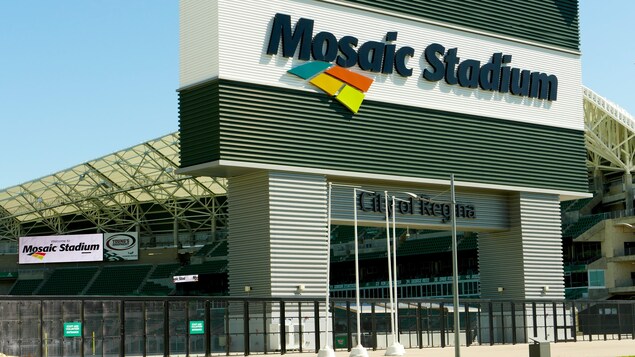 Le stade Mosaic de Regina.