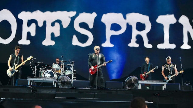 The Offspring sur scène.
