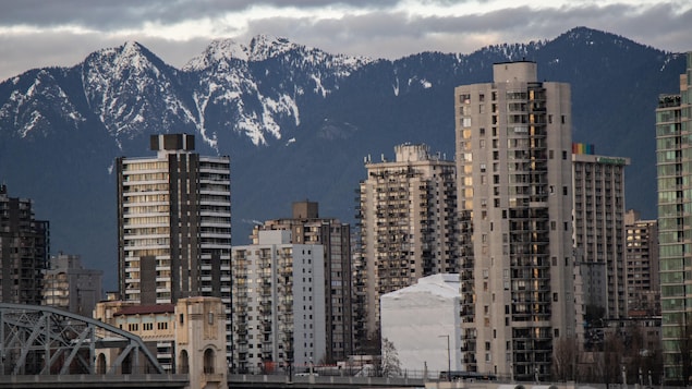 Apartments and condos in downtown Vancouver, British Columbia. According to rentals.ca, the average listed rents in B.C. were the highest in Canada in August at $2,675, up 10.8 per cent in the past year.