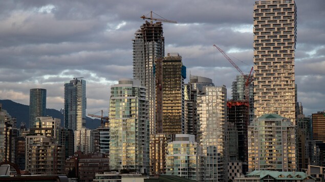 Des immeubles du centre-ville de Vancouver.