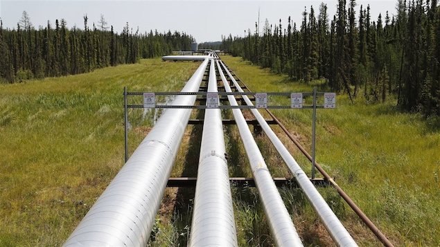 Des pipelines près de Cold Lake, en Alberta