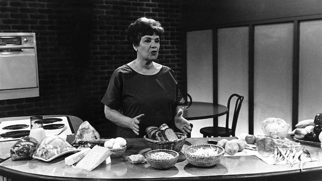 Jehane Benoit à l'émission Femme d'aujourd'hui, en 1967