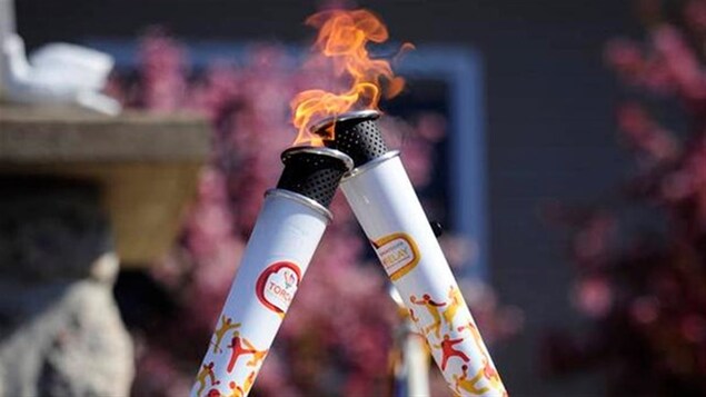 La flamme des Jeux panam
