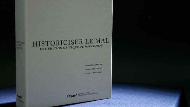 La photo de la couverture du livre « Historiciser le mal : une édition critique de Mein Kampf ».