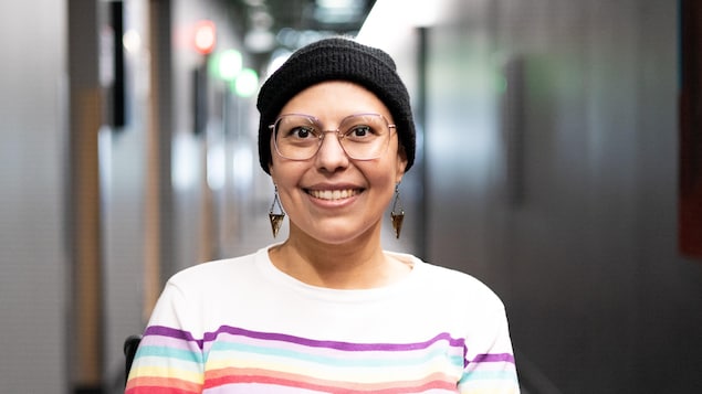 Portrait de la personne.