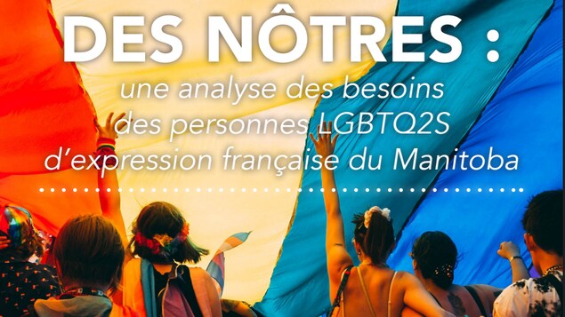 La couverture du rapport DES NÖTRES sur les réalités des personnes LGBTQ francophones au Manitoba.