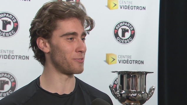 Le Matanais Charle Truchon à la Coupe Memorial