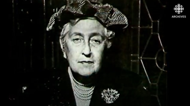 Photographie d'Agatha Christie