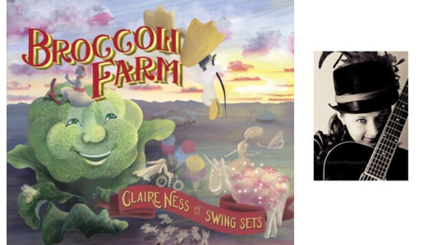 Couverture de l'album de Claire Ness 'Broccoli Farm'.