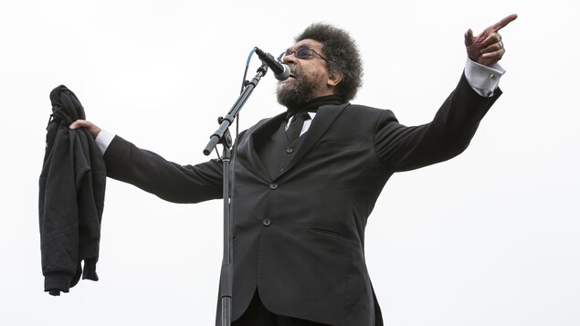 L'intellectuel afro-américain Cornel West 