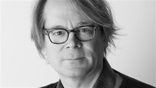 Portrait en noir et blanc de Martin Faucher
