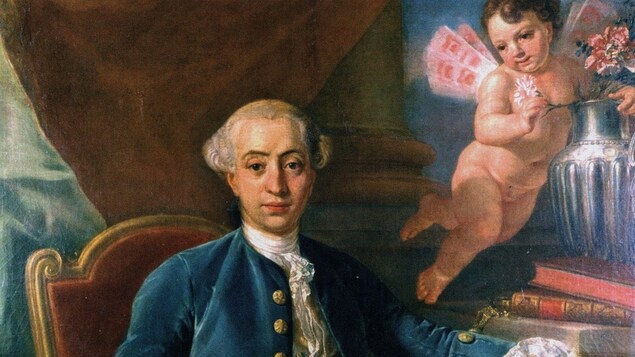 Giacomo Casanova par Raphaël Mengs en 1760
