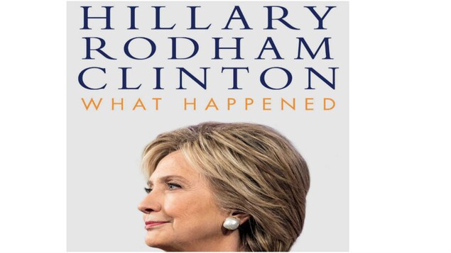 Page couverture du livre d'Hillary Clinton, « What happened »