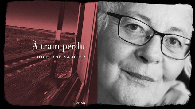 page couverture du livre « À train perdu »(g) de Jocelyne Saucier (d)