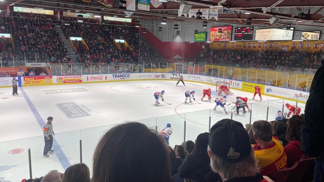 Le Drakkar s'est incliné 3-2 en prolongation lors du cinquième affrontement contre les Wildcats de Moncton. 