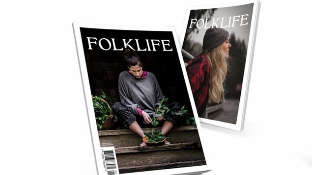 Deux couvertures du magazine FOLKLIFE.
