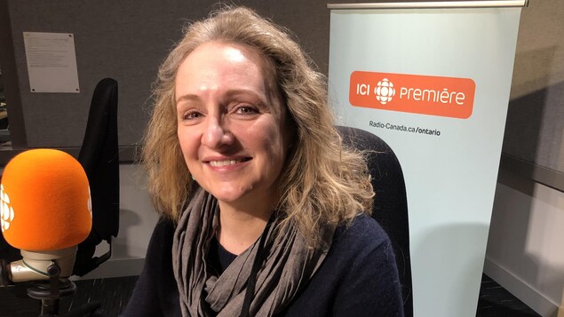 Marie Berard, violoniste en entrevue à Radio-Canada à Toronto