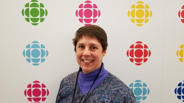 Naomi Nagy en entrevue à Radio-Canada à Toronto
