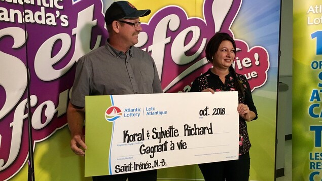Koral et Sylvette Richard de Saint-Irénée gagnent la loterie « Gagnant à vie »  