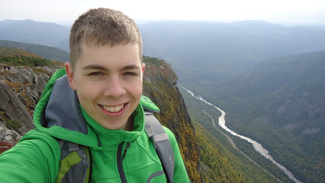 Jeremy Fuller, étudiant à la maîtrise en biologie à l'Université Laval 