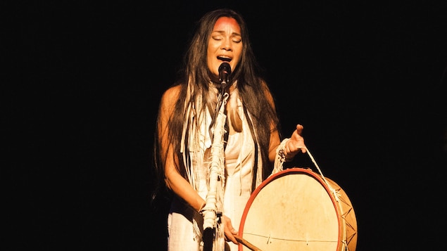 魁北克省原住民歌手 Kathia Rock