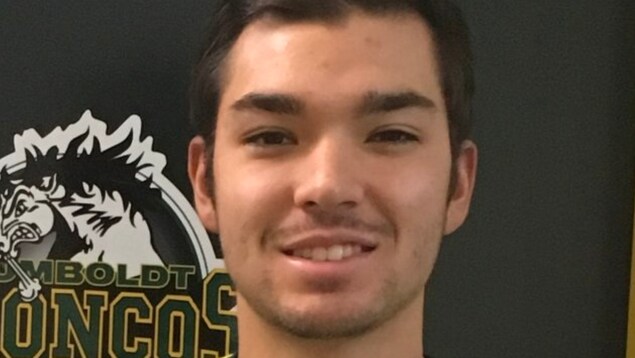 Une photo du joueur des Broncos, Logan Boulet. Une photo du joueur des Broncos, Logan Boulet.