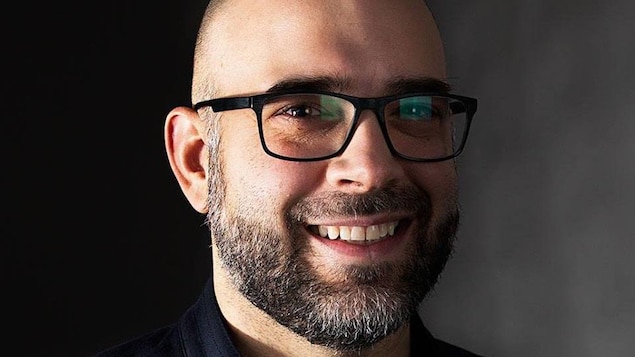 Mathieu Fortin sourit.