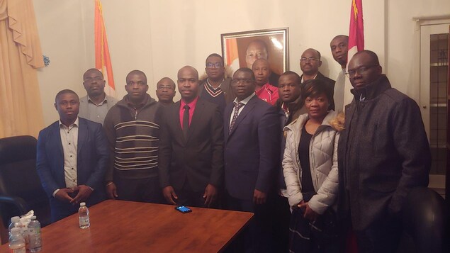 Des membres de Fédération des associations ivoiriennes du Canada
