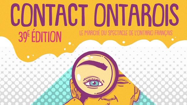 Affiche promotionnelle pour la 39e édition de Contact Ontarois.