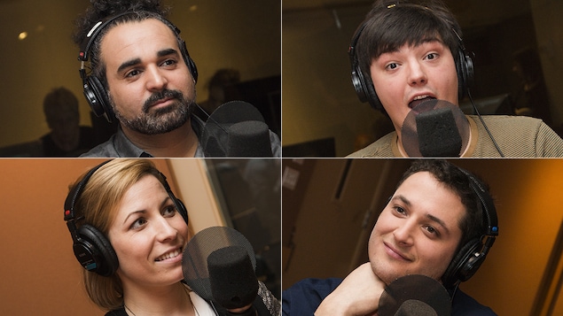Les Révélations Radio-Canada 2017-2018 : King Abid, Charles Bilodeau, Caroline Gélinas et Benjamin Deschamps