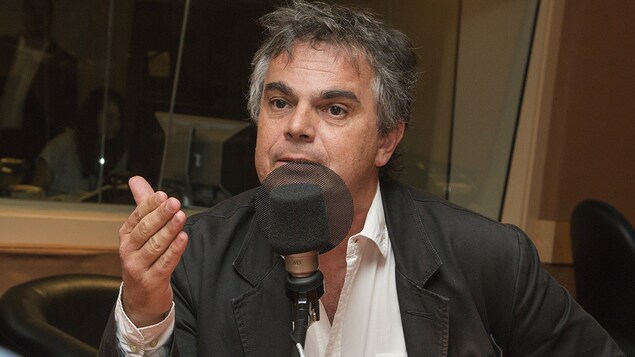 Alexandre Jardin au micro de Stéphan Bureau